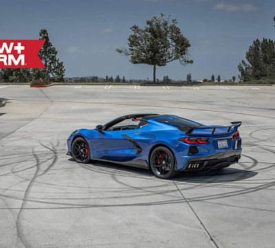 Фото дисков HRE FF11 на Chevrolet Corvette C8