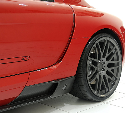 Фото дисков BRABUS Monoblock F (Platinum Edition) на Mercedes-Benz SLS AMG