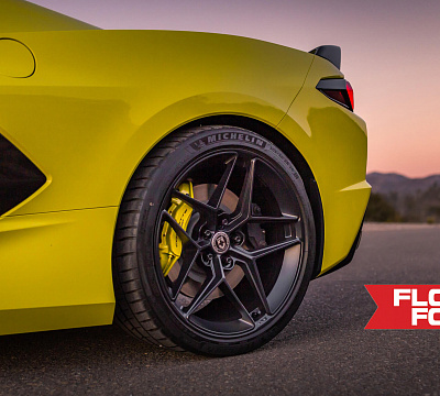 Фото дисков HRE FF11 на Chevrolet Corvette C8