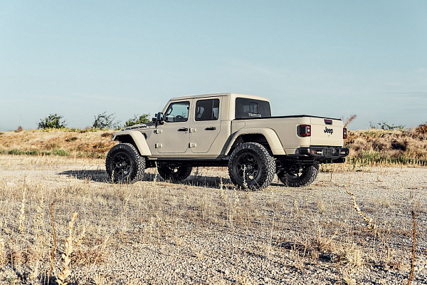 Фото дисков Black Rhino PRIMM Черный сатин на Jeep Gladiator II (JT)
