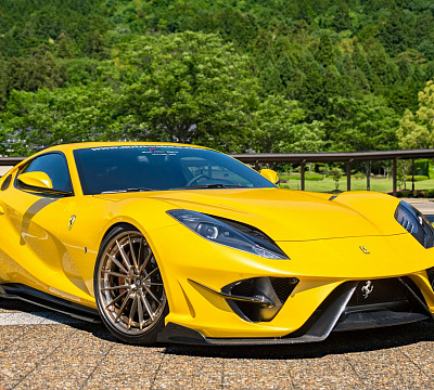 Фото дисков Anrky AN39 на Ferrari 812