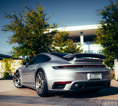 Фото дисков Strasse Wheels SM5 Deep Concave Duoblock на Porsche 911 VIII
