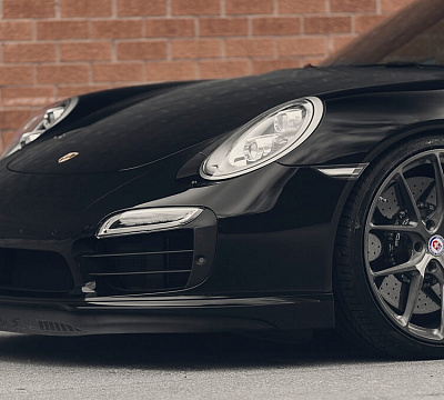 Фото дисков HRE P101 на Porsche 911 VII