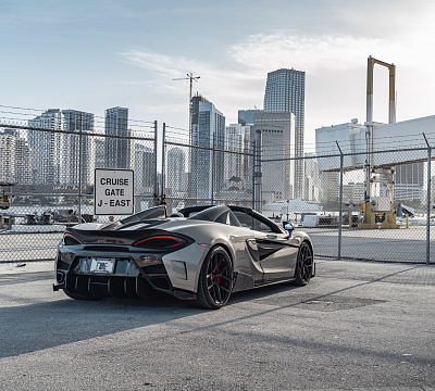 Фото дисков Vossen S21-01 на McLaren 570S