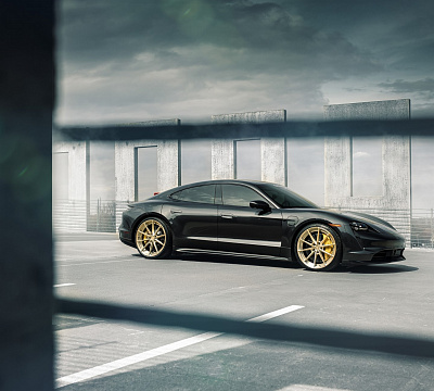 Фото дисков Anrky AN28 на Porsche Taycan I