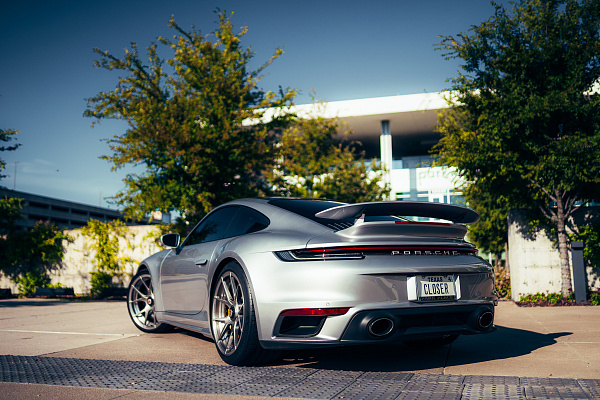 Фото дисков Strasse Wheels SM5 Deep Concave Duoblock Сатиновый темный лак на Porsche 911 VIII