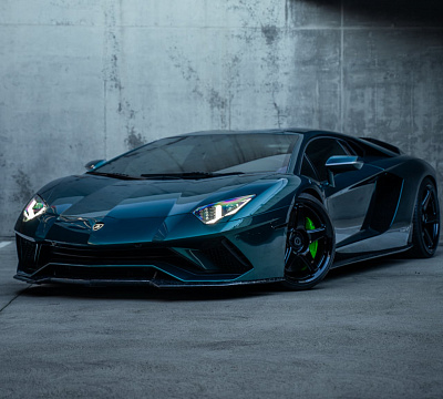 Фото дисков Brixton Forged TR05 на Lamborghini Aventador