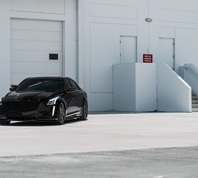 Фото дисков Vossen HF-1 на Cadillac CTS II
