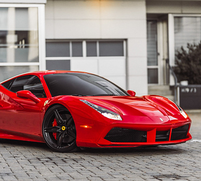 Фото дисков Brixton Forged PF4 на Ferrari 488