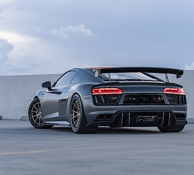 Фото дисков Strasse Wheels SV10 Track на Audi R8 (4S)