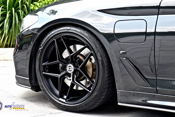 Фото дисков HRE FF11 Черный сатин на BMW 5/M5 (G30/F90)