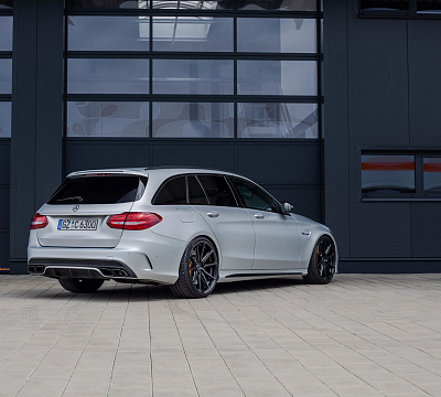 Фото дисков Vossen HF-3 на Mercedes-Benz C-Class (W205)