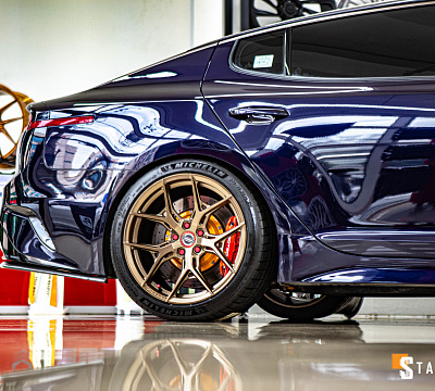 Фото дисков Vossen HF-5 на Kia Stinger