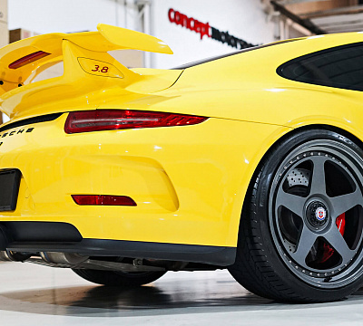 Фото дисков HRE 305 на Porsche 911 VII