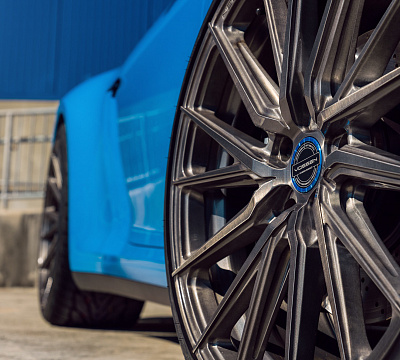Фото дисков Vossen HF-4T на Porsche 911 VIII