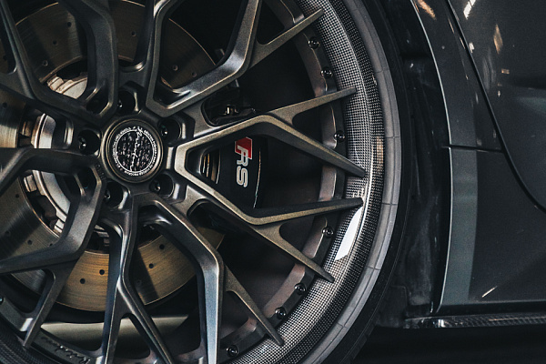 Фото дисков Brixton Forged PF10 Сатиновая темная бронза на Audi A/RS 7 (4K)