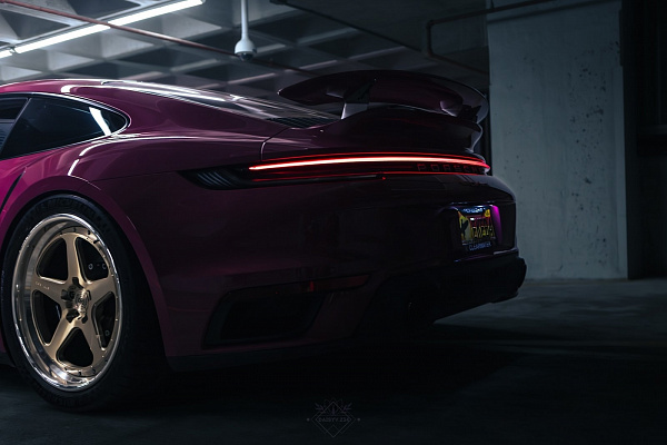 Фото дисков Strasse Wheels S5 Track Глянцевая бронза на Porsche 911 VIII