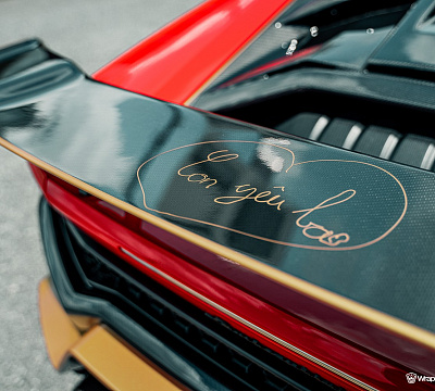 Фото дисков Brixton Forged PF7 Aerotech на Lamborghini Huracan
