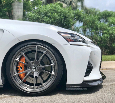 Фото дисков HRE S101 на Lexus GS IV