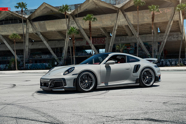 Фото дисков Anrky S3-X3 Черный сатин на Porsche 911 VIII