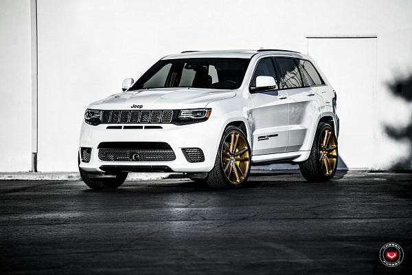 Фото дисков Vossen CG-203 Глянцевое темное золото на Jeep Grand Cherokee IV