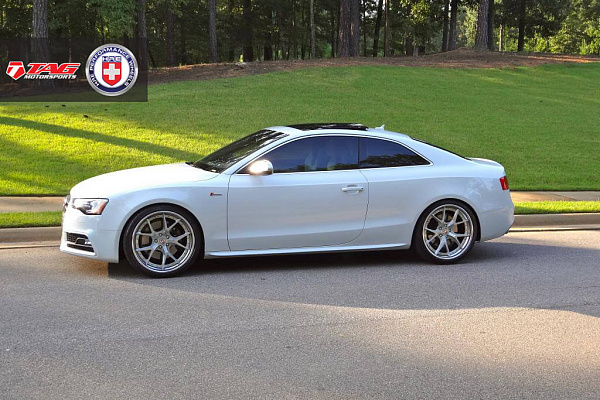 Фото дисков HRE S101 Глянцевый лак на Audi A/S/RS 5 (8T)