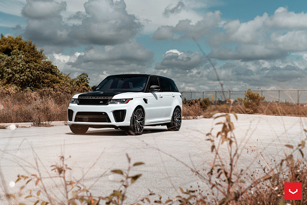 Фото дисков Vossen HF-2 Алмазная проточка на Land Rover Range Rover Sport II