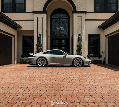 Фото дисков Anrky AN10 на Porsche 911 VIII