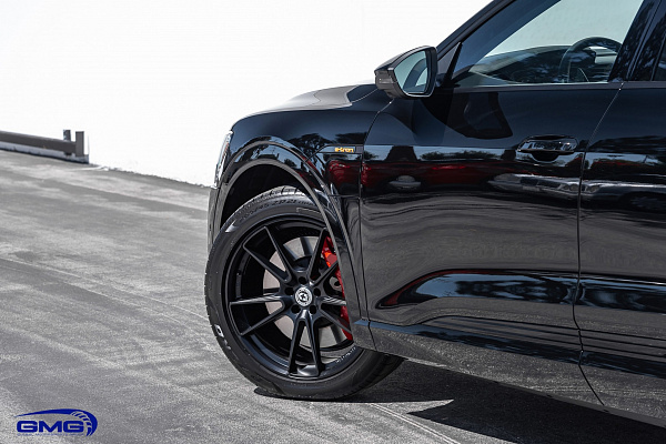 Фото дисков HRE FF04 Черный сатин на Audi E-tron