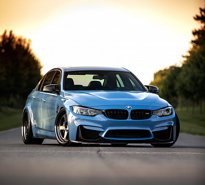 Фото дисков HRE 305 на BMW 3/M3 (F3x/F80)