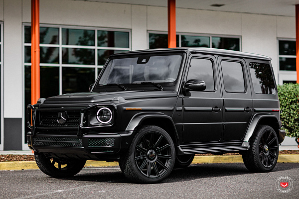 Фото дисков Vossen S17-12 Черный сатин на Mercedes-Benz G-Class III