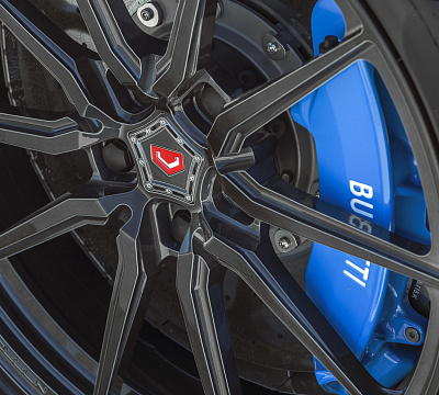 Фото дисков Vossen M-X2 на Bugatti Chiron
