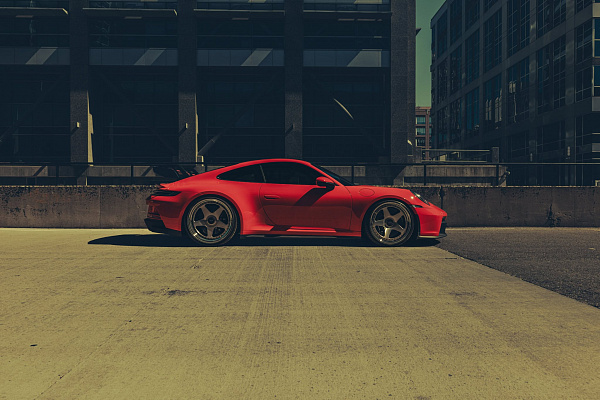 Фото дисков Brixton Forged TR04 Глянцевый лак на Porsche 911 VIII