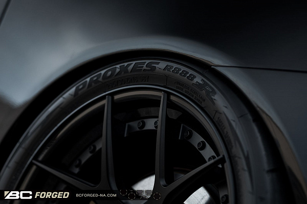 Фото дисков BC Forged HCS02 Черный сатин на Honda S2000