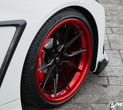 Фото дисков Vossen EVO-2R (3-Piece) на Lexus LC 500