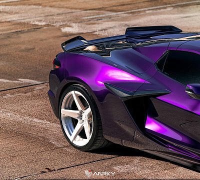 Фото дисков Anrky RS5.2 на Chevrolet Corvette C8