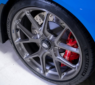 Фото дисков HRE P101 на Porsche 911 VII