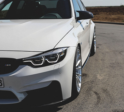 Фото дисков HRE P103 на BMW 3/M3 (F3x/F80)