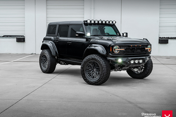 Фото дисков Vossen HF6-5 Черный сатин на Ford Bronco