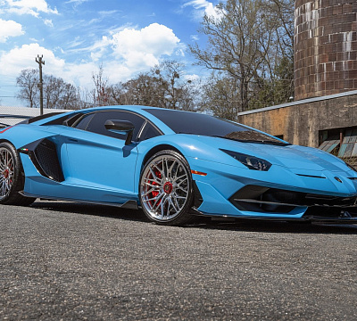 Фото дисков Anrky S1-X1 на Lamborghini Aventador