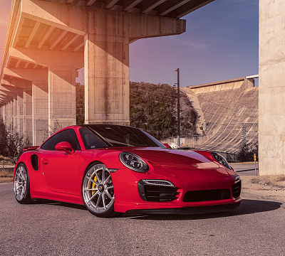 Фото дисков Anrky AN38 на Porsche 911 VII