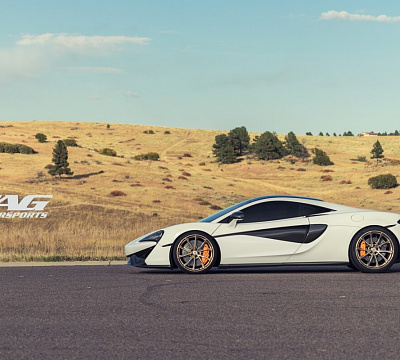 Фото дисков HRE P204 на McLaren 570S