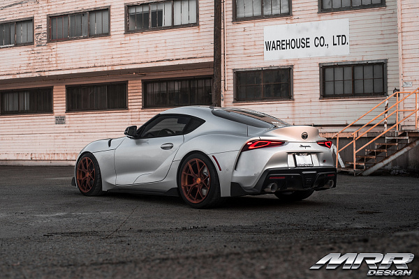 Фото дисков MRR FS06 Сатиновая медь на Toyota Supra A90