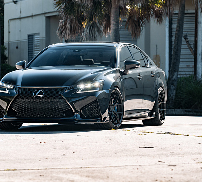 Фото дисков Vossen HF-5 на Lexus GS IV