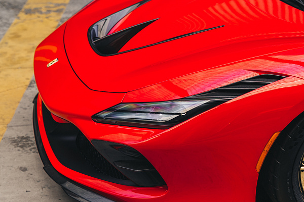Фото дисков Brixton Forged R11-R Глянцевое золото на Ferrari F8