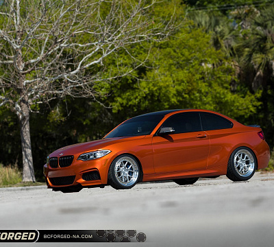 Фото дисков BC Forged LE52 // MLE52 на BMW 2/M2 (F22/F87)