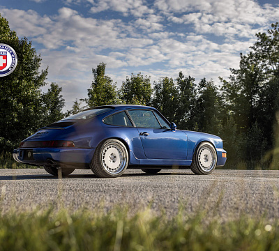 Фото дисков HRE 935 на Porsche 911 III