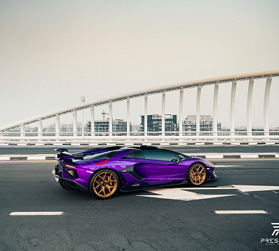 Фото дисков Vossen S21-01 на Lamborghini Aventador