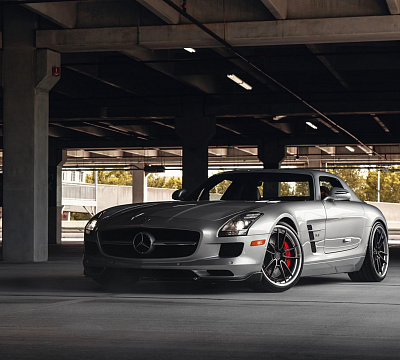 Фото дисков Anrky AN34 на Mercedes-Benz SLS AMG