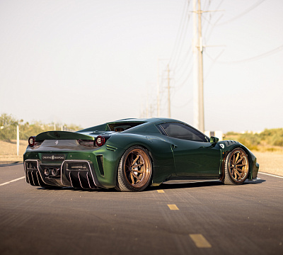 Фото дисков Brixton Forged R11-RS на Ferrari 458